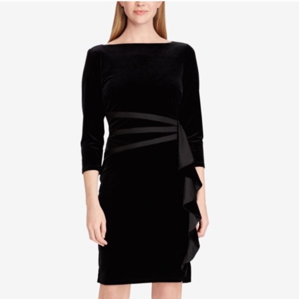 Little Black dress.  3/4 sleeve